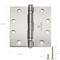 Cauldham (3 Pack) Commercial-Grade 4-1/2" Full Mortise Ball-Bearing Door Hinges